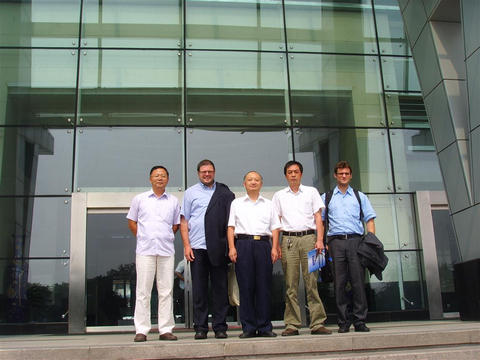 2011.8 BMM & Dillinger Hutte GTS visited Chinese Customers